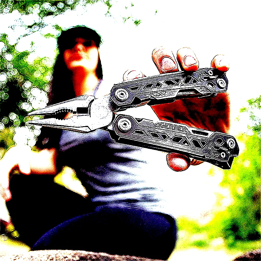 거버 트러스 멀티툴 쉬스 세트 접이식 나이프 다용도 공구 이미지 6