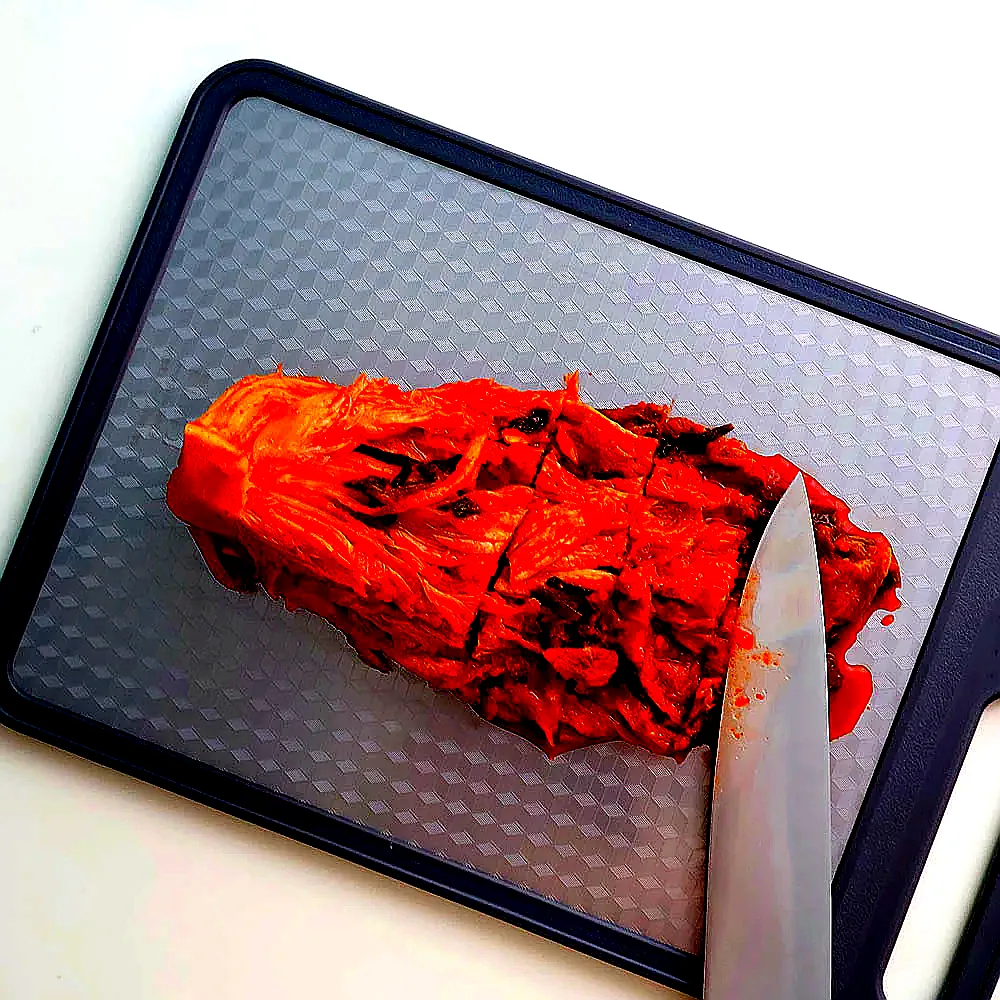 칼집소음적은 2세대 양면 스텐도마 스테인레스304 이유식 싱크대 위생 김치 캠핑 스덴 스탠 이미지 6