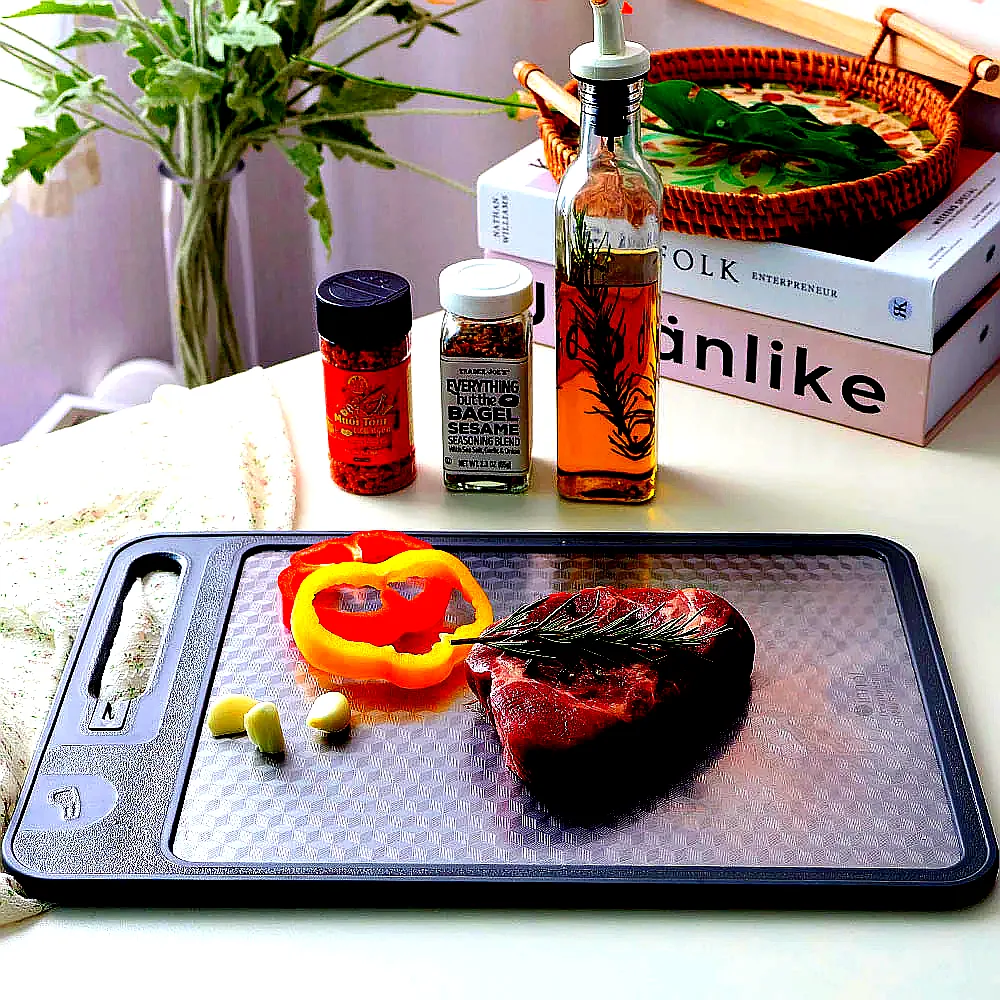 칼집소음적은 2세대 양면 스텐도마 스테인레스304 이유식 싱크대 위생 김치 캠핑 스덴 스탠 이미지 4