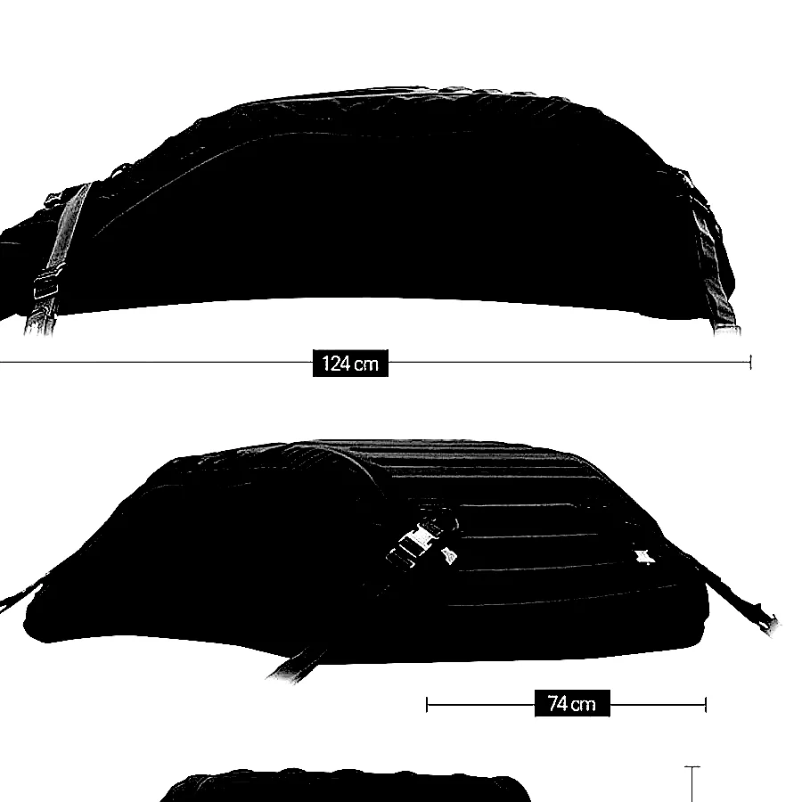 캠핑 루프백 캠핑용 루프캐리어 차량 지붕 자동차 루프박스 이미지 6